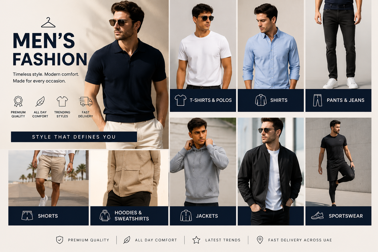 👕 Men's Fashion