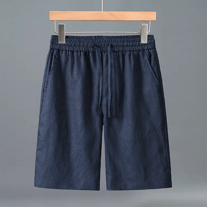 Mens Linen Casual Shorts