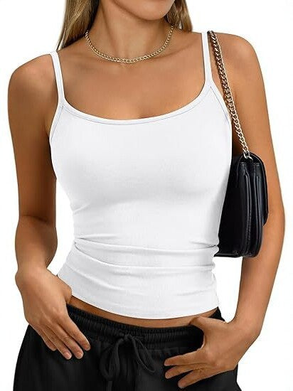 Womens Square Neck Sleeveless Tops
