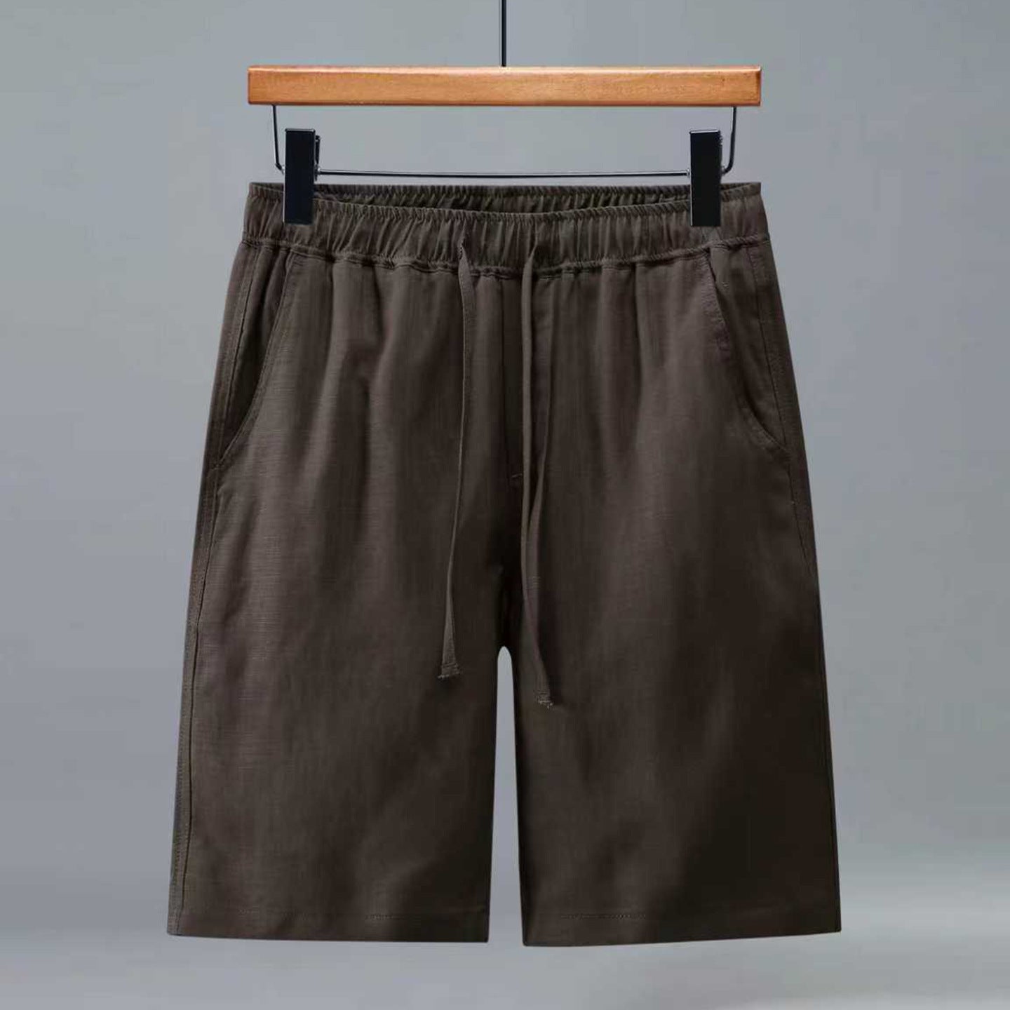 Mens Linen Casual Shorts