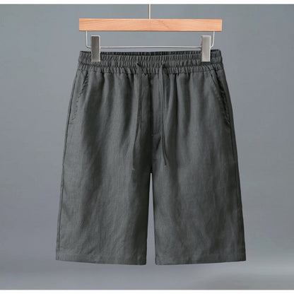 Mens Linen Casual Shorts