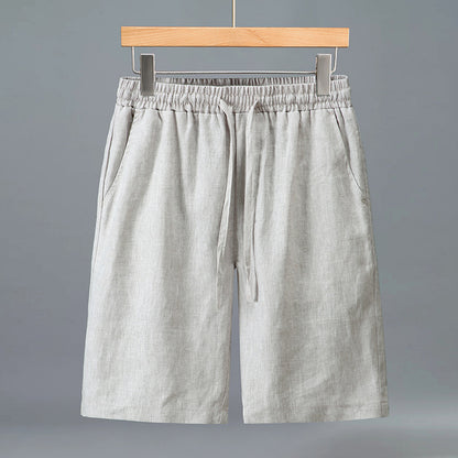 Mens Linen Casual Shorts