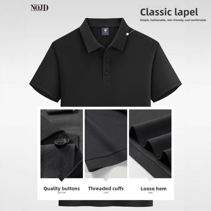 Summer High-End Collared Short-Sleeve Polo Shirts