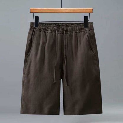 Mens Linen Casual Shorts