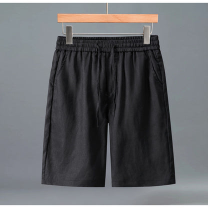 Mens Linen Casual Shorts