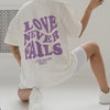 Summer All-Match Cotton T-Shirt With New Print Design